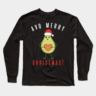 Avo Merry Christmas Long Sleeve T-Shirt